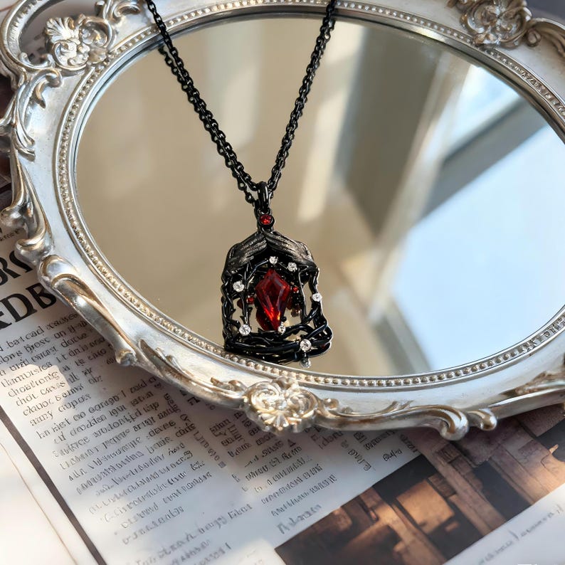 Embrace Cosmic Romance: The Sylus Soul Feather Inspired Necklace