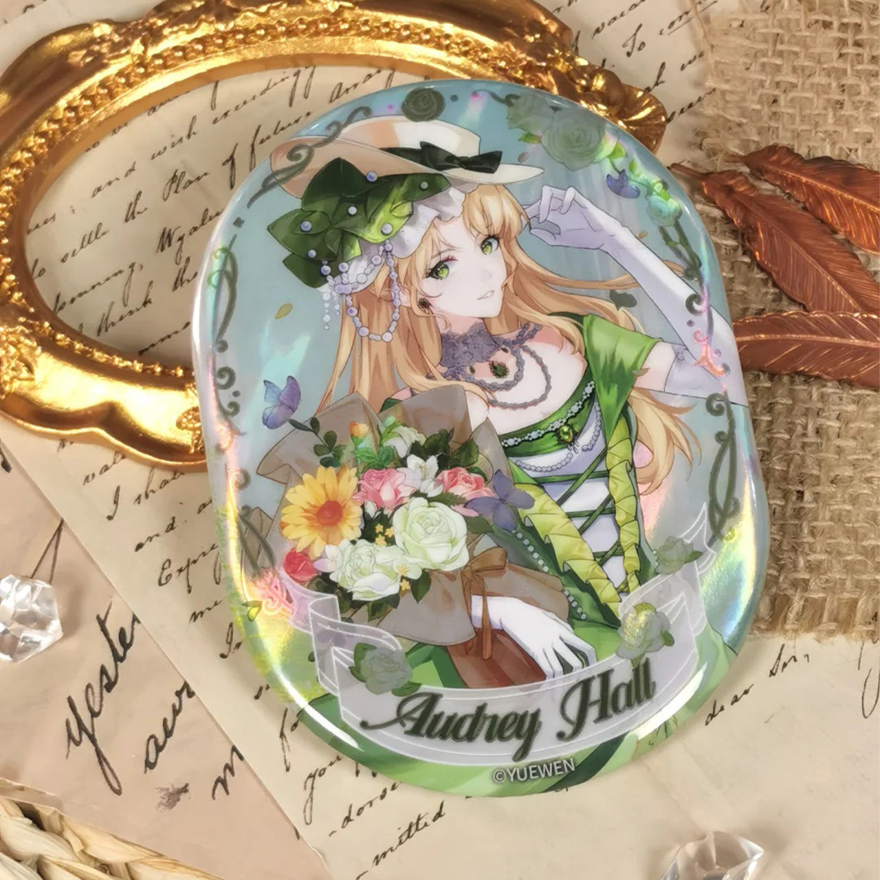 LOTM丨Blossoms World Series Colorful Oval Badge Amon Klein