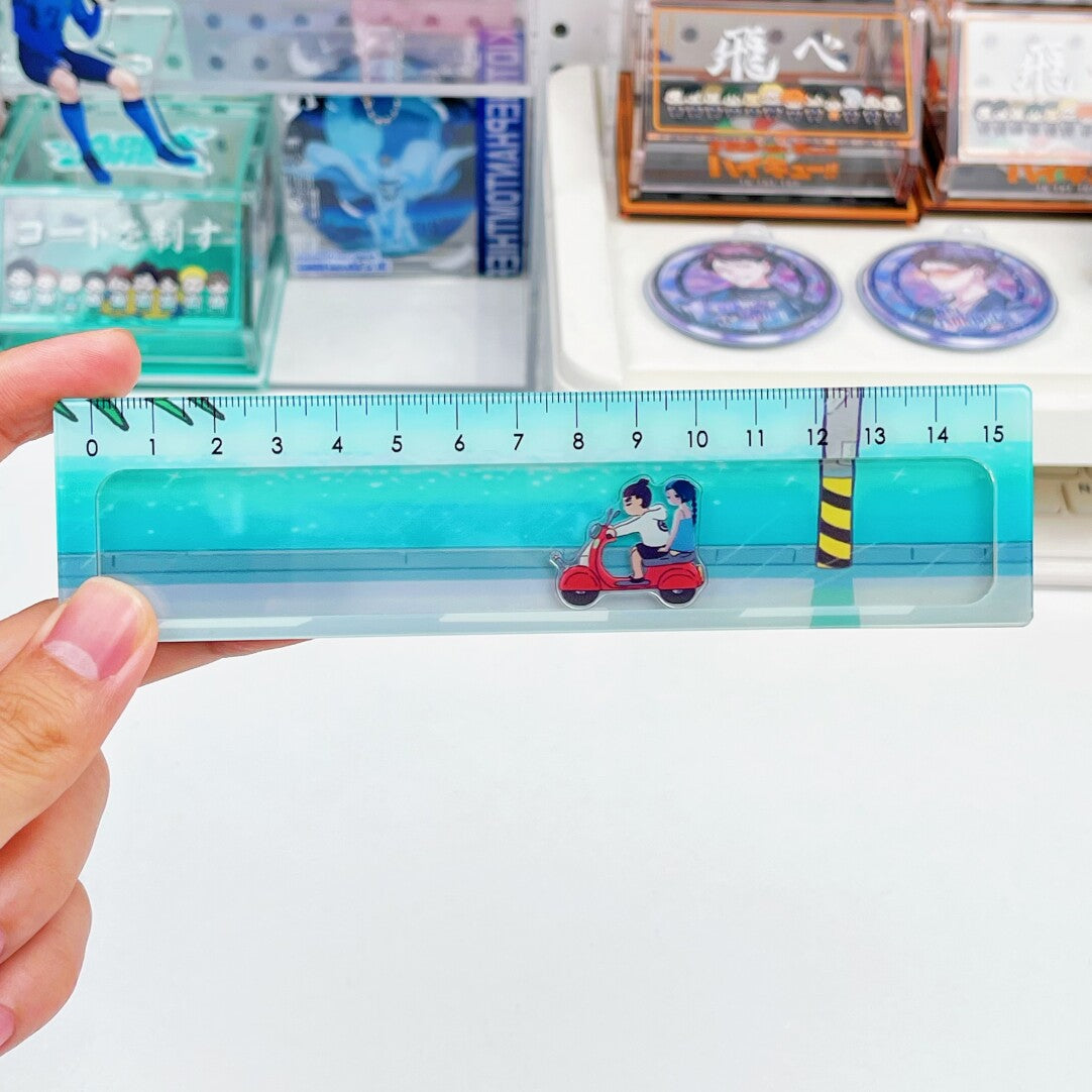 Scissor Seven | Themed Custom Ruler for Miss Mei