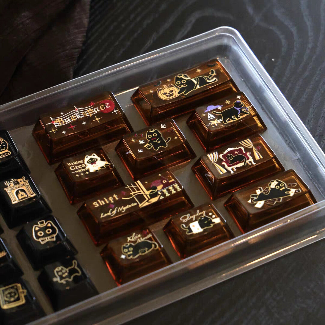 Lord of the Mysteries | Klein Cat Concept Keycaps 26keys Expansion Set