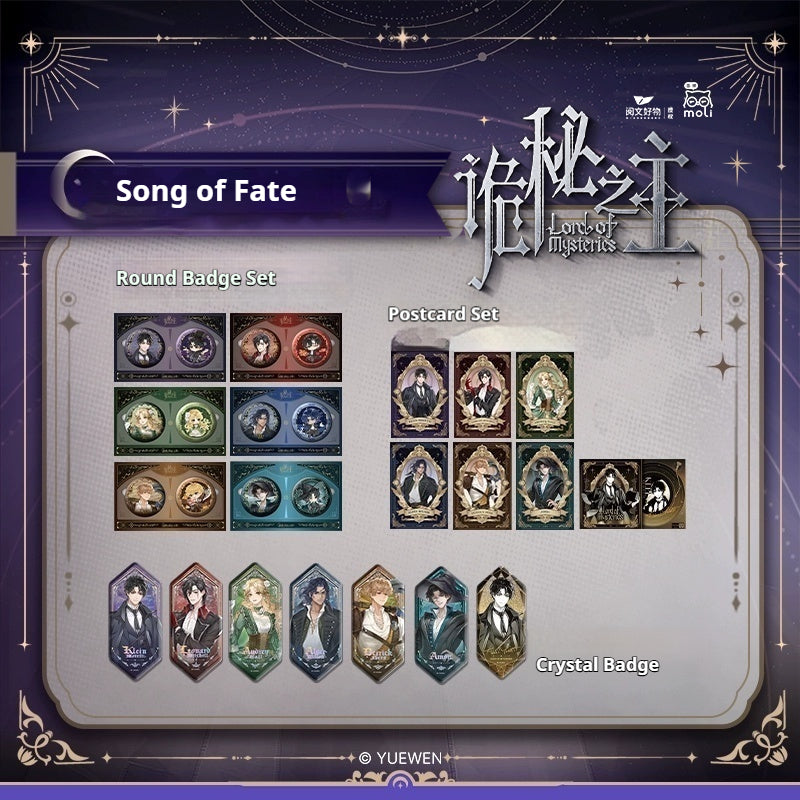 LOTM | Song of Fate Series Badges&Cards Blind Box