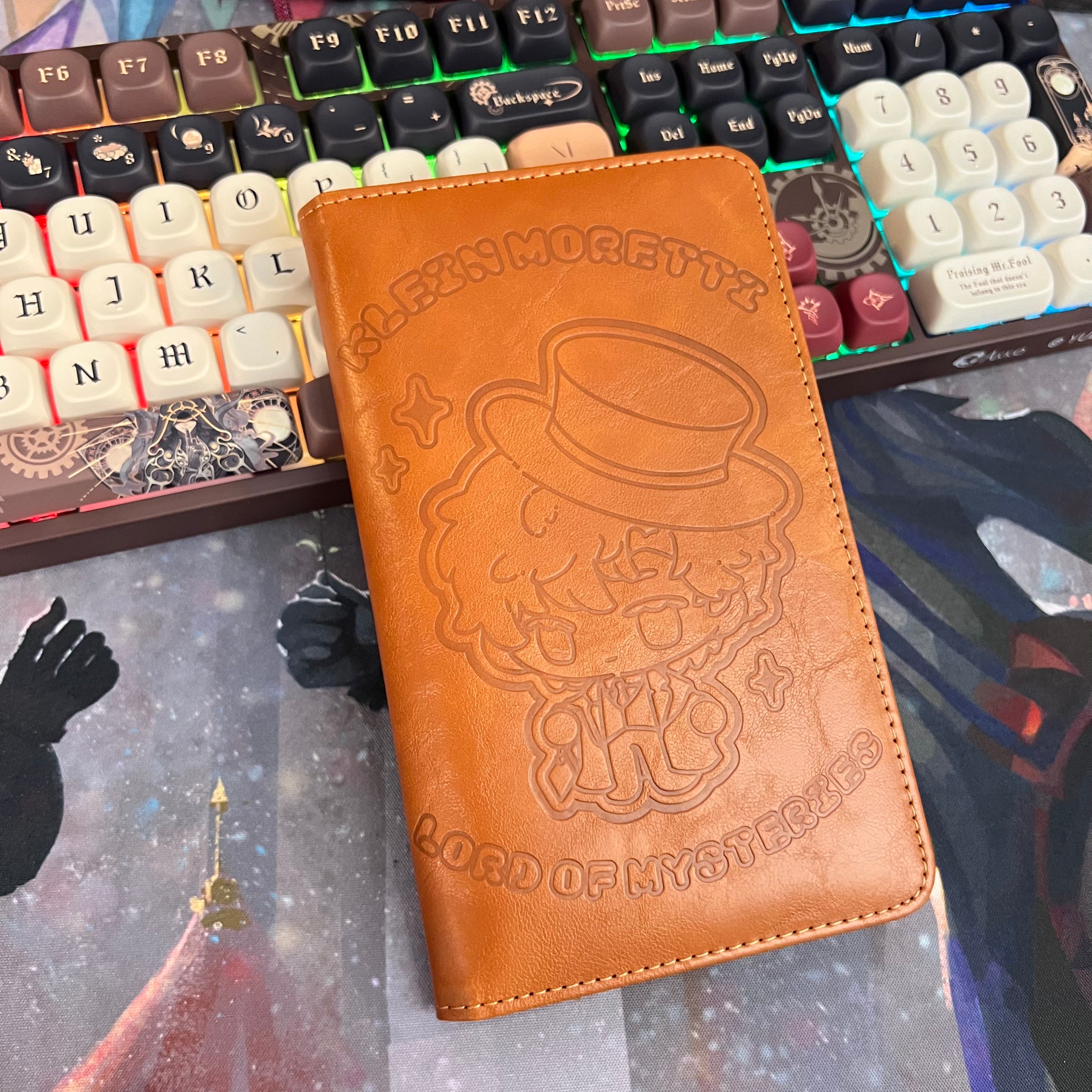 LOTM | Chibi Klein Logo Leather Wallet - Oriloot