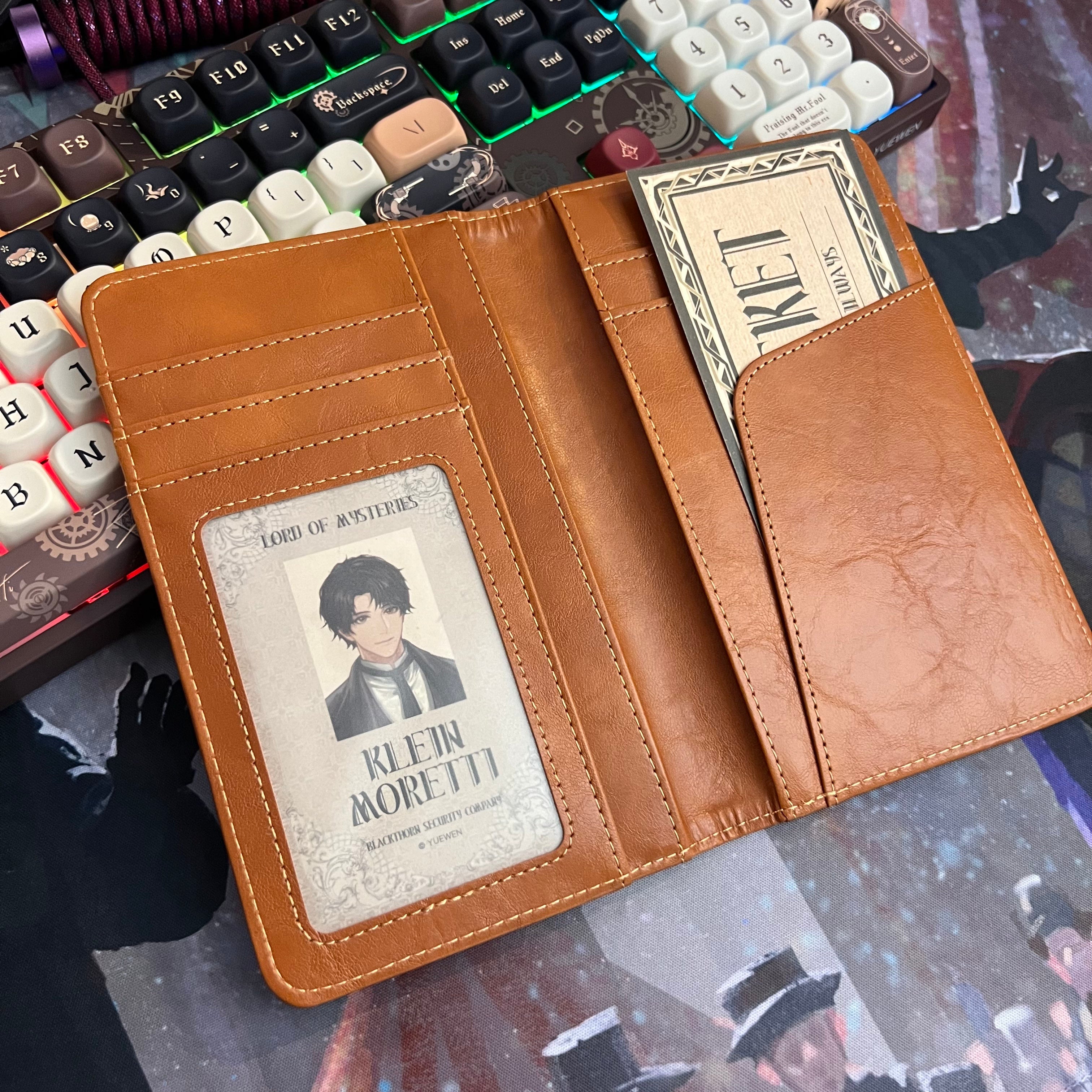 LOTM | Chibi Klein Logo Leather Wallet - Oriloot
