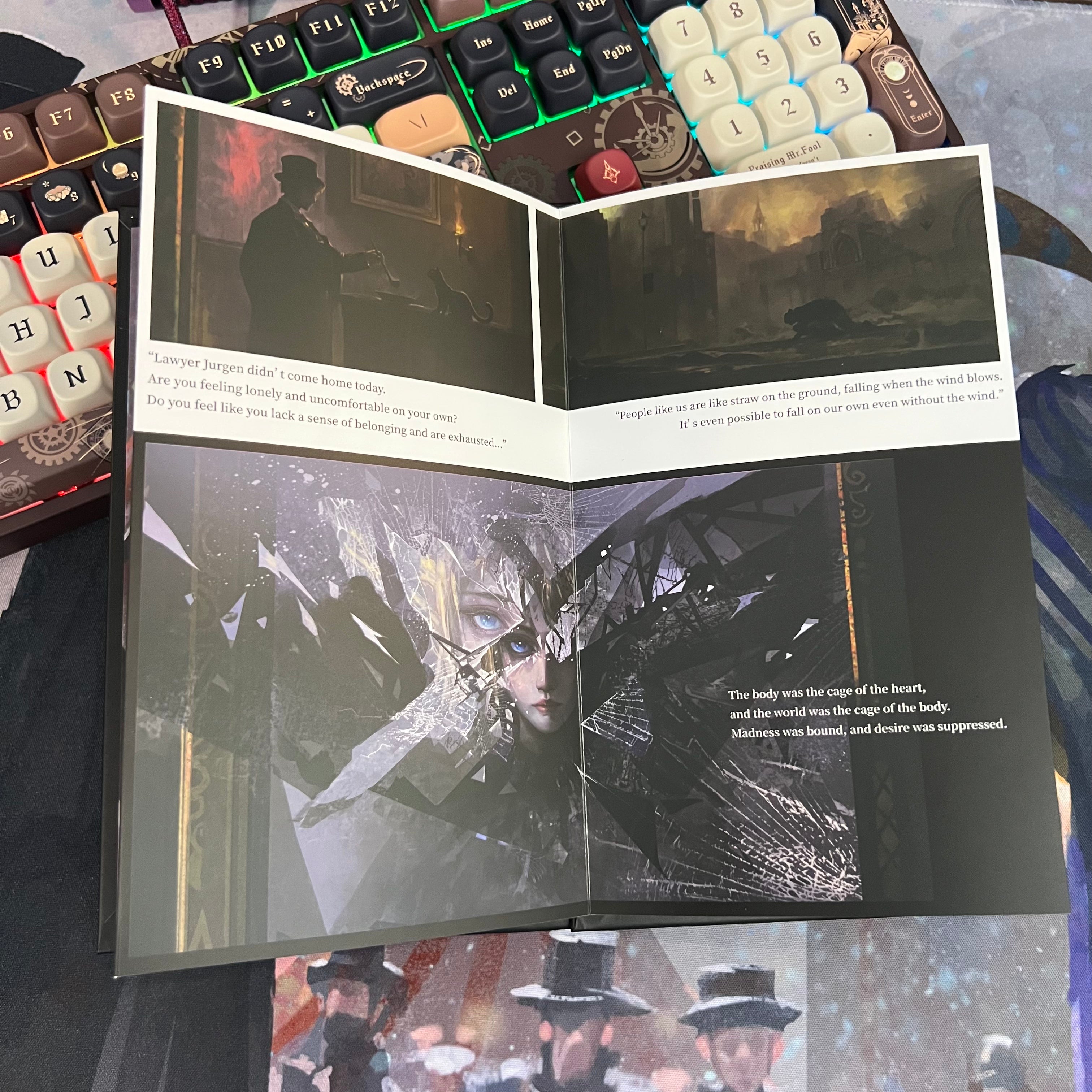 LOTM Fold-out Artbook - Lord of Mysteries Premium Collectible Art Book