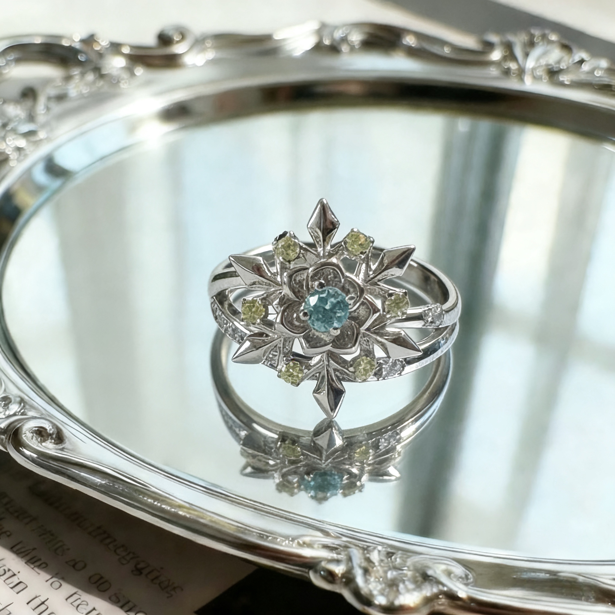 Zayne Sterling Silver Ring – Love and Deepspace Inspired Jewelry