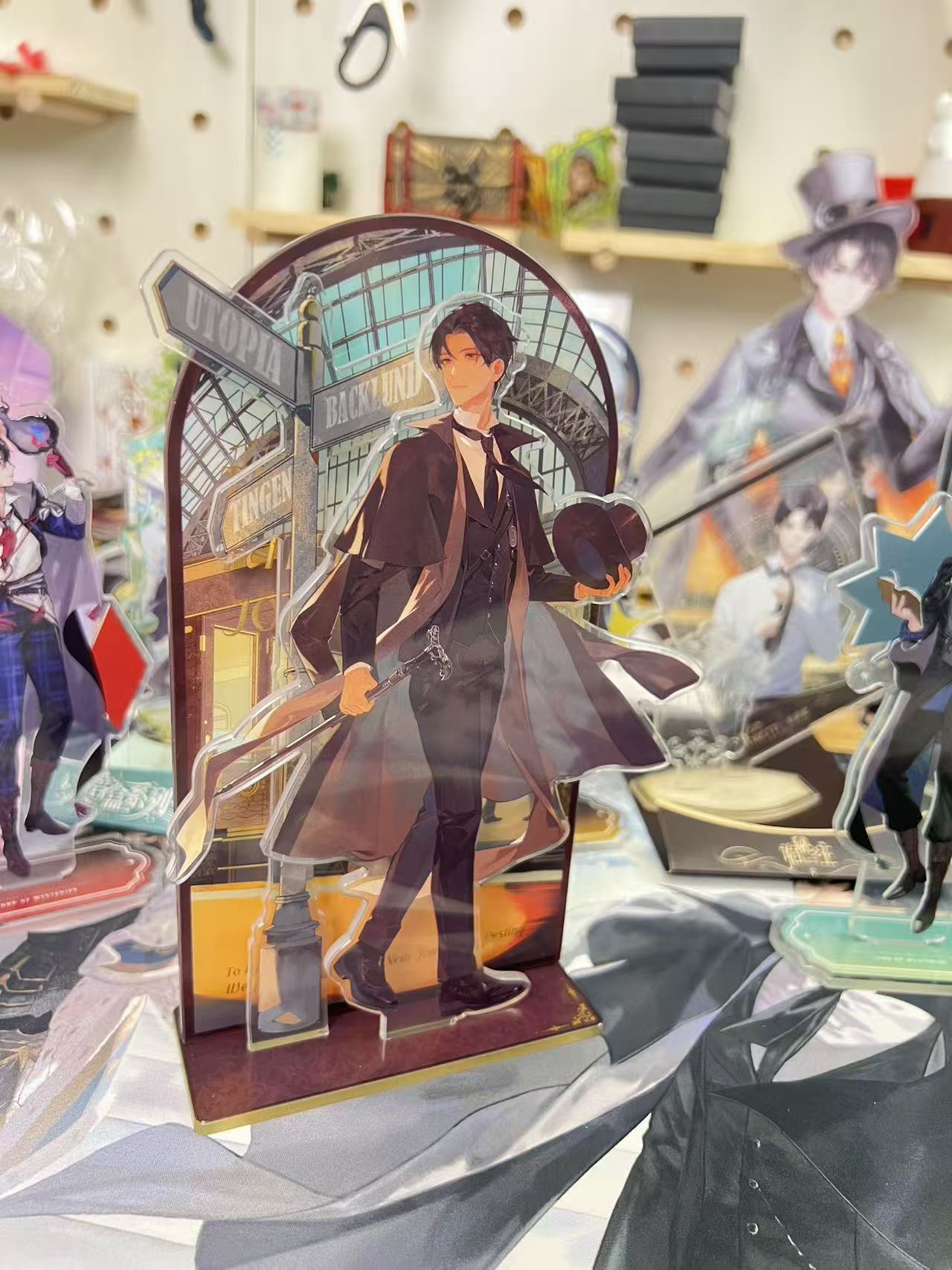Lord of the Mysteries The Fateful Journey Klein acrylic standee and art card gallery image 6