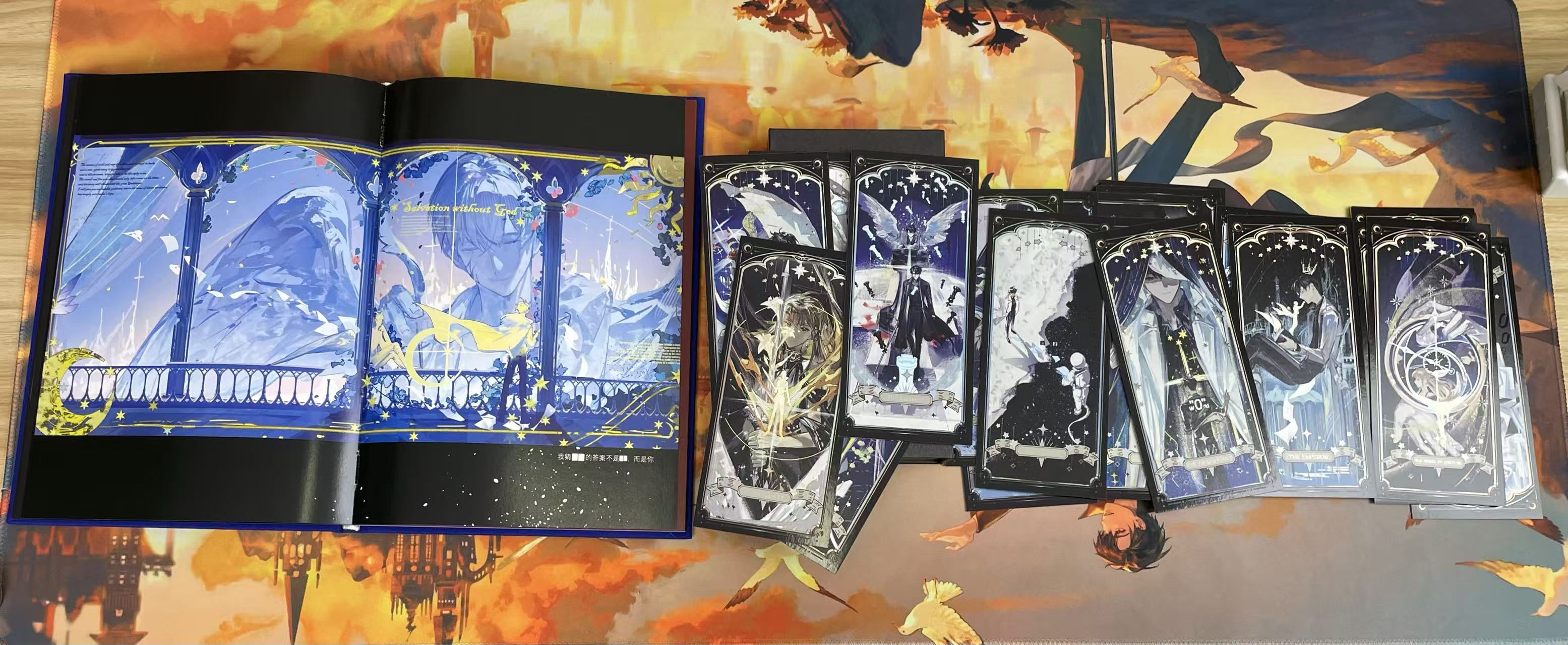 Omniscient Reader's Viewpoint | The Fool's Journey Tarot Set (Art Book + 22 Tarot Cards)