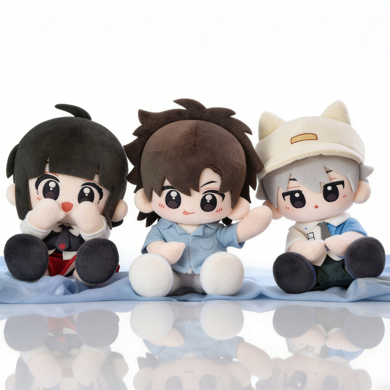 Official] Link Click | 35cm Giant Huhu Sitting Plush Doll (13.78