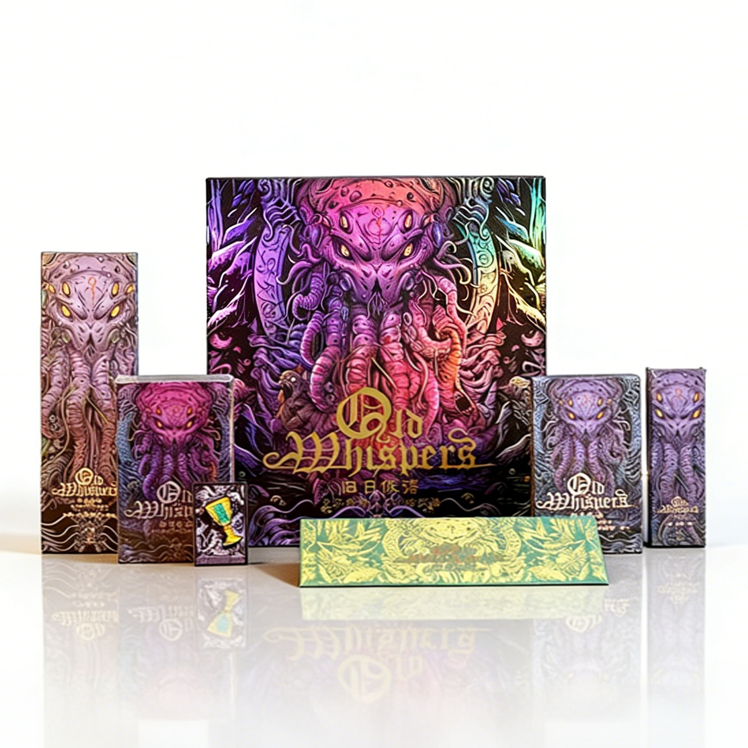 Whispers of the Old Ones | Cthulhu Mythos Tarot Deck & Collector's Artifacts
