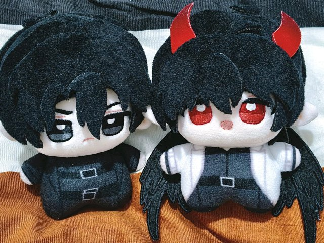Omniscient Reader’s Viewpoint (ORV) | Kim Dokja & Yoo Joonghyuk Plush Doll (3.94 in)