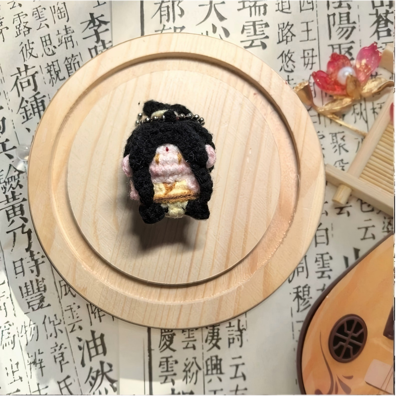 Mo Dao Zu Shi (MDZS) | Handmade Crochet Mini Mascot (1.97 in) Jin Ling