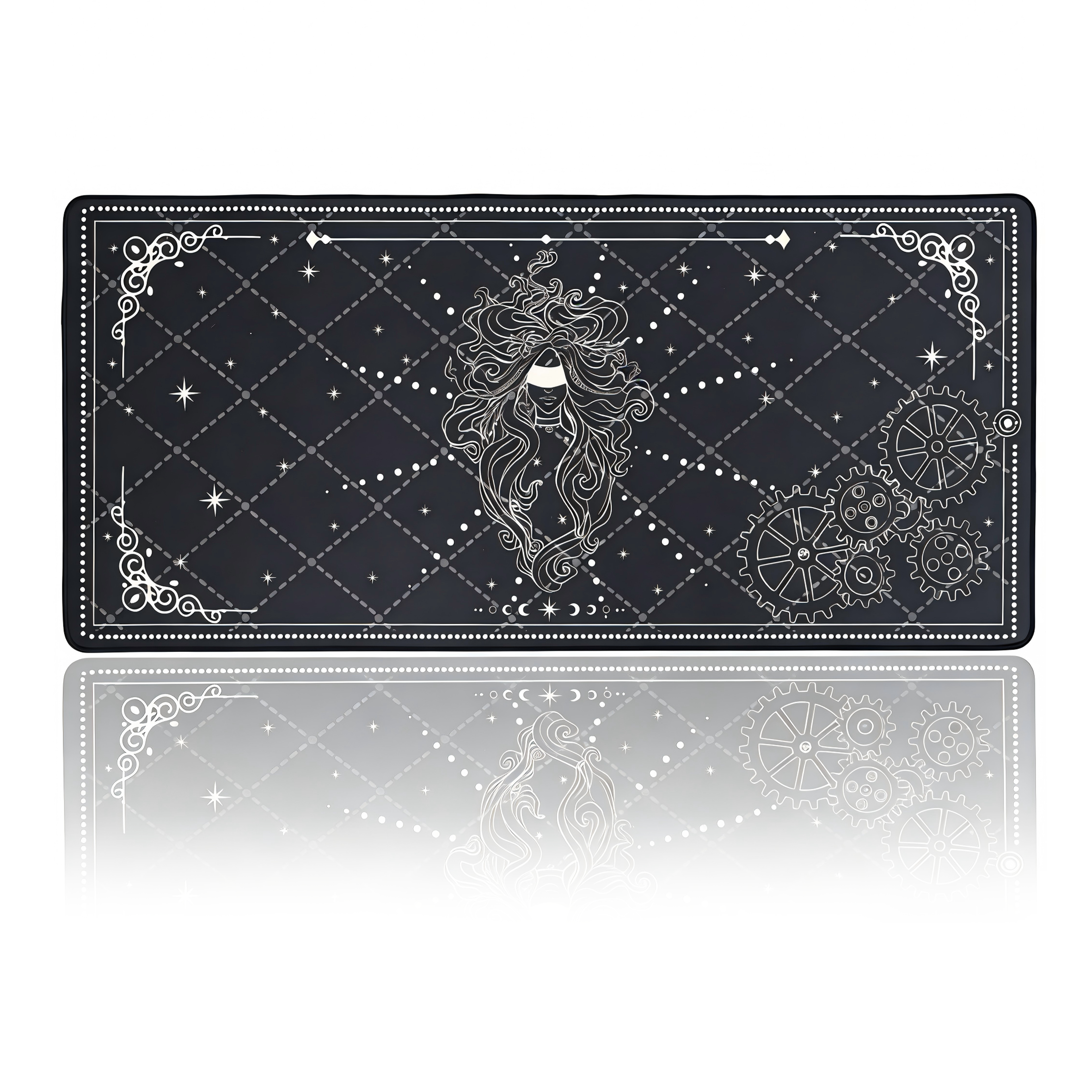 Akko x Lord of the Mysteries Official Collab Mousepad,and the size is 900mm*400mm.