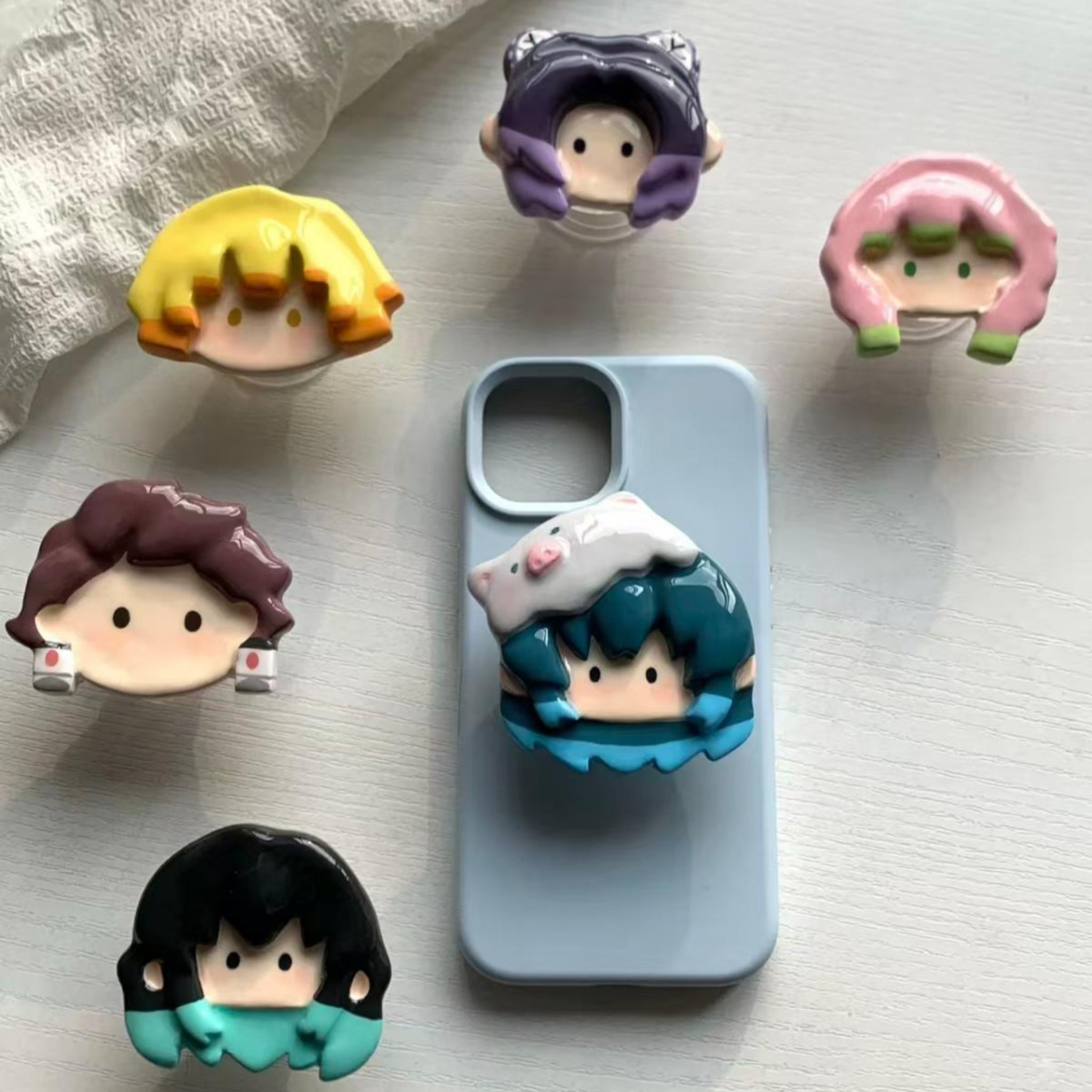 Demon Slayer | Retractable Phone Stand Inosuke