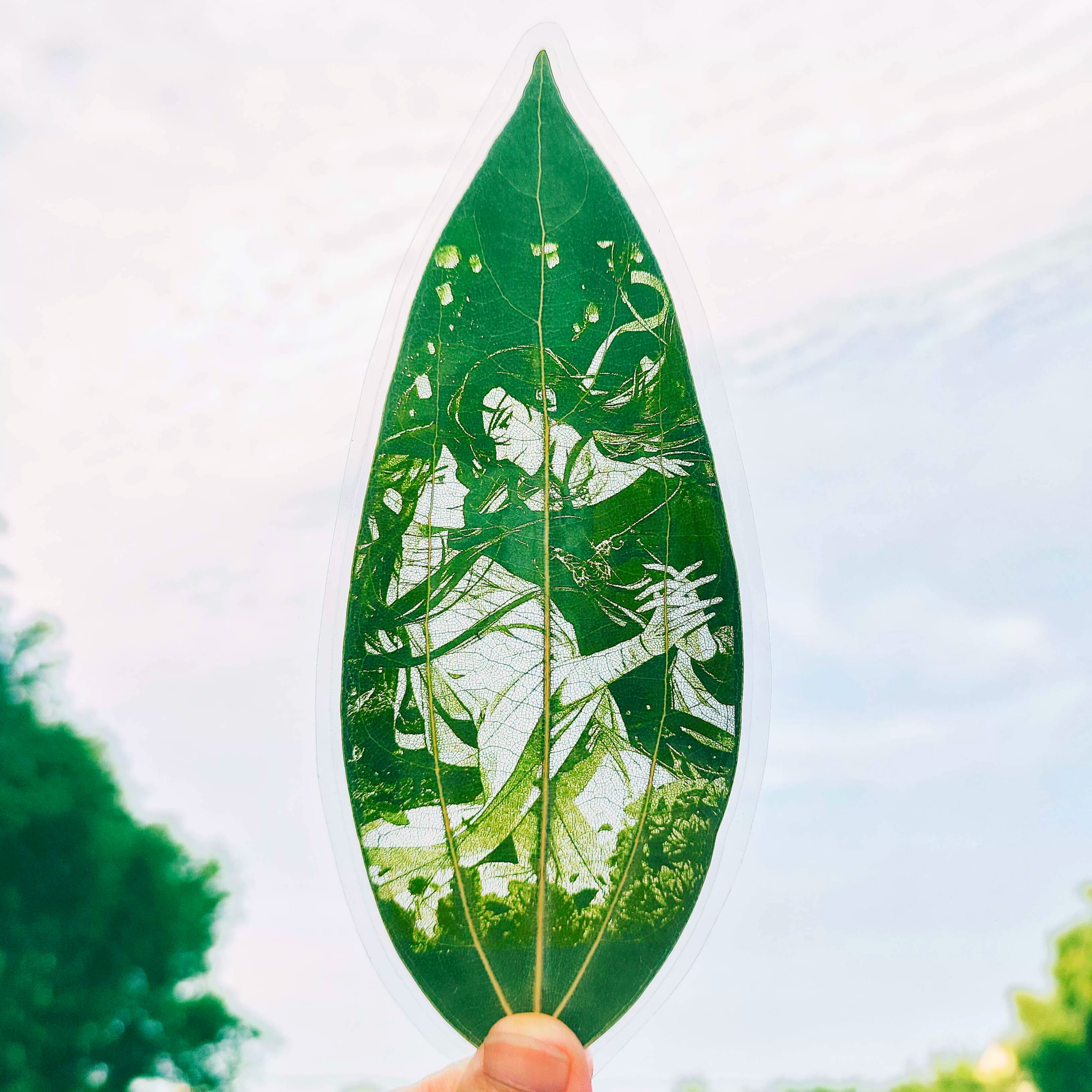 Heaven Official's Blessing | Xie Lian & Hua Cheng Carved Natural Leaf Art Style Six