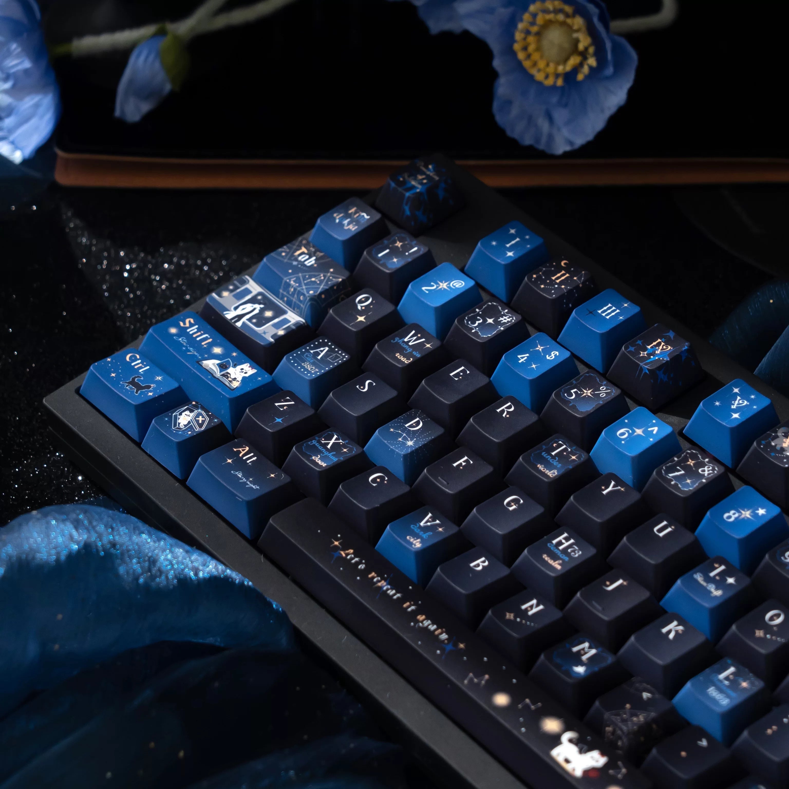 Omniscient Reader's Viewpoint Ancient Dream keycap set keyboard detail