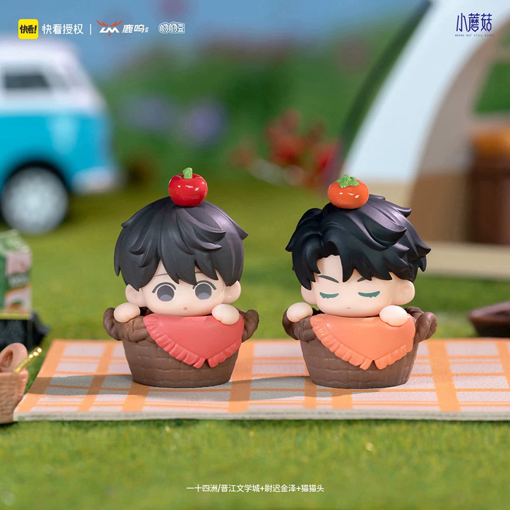 Little Mushroom Moe Meal Box Yoyo Bean figure blind box image 2