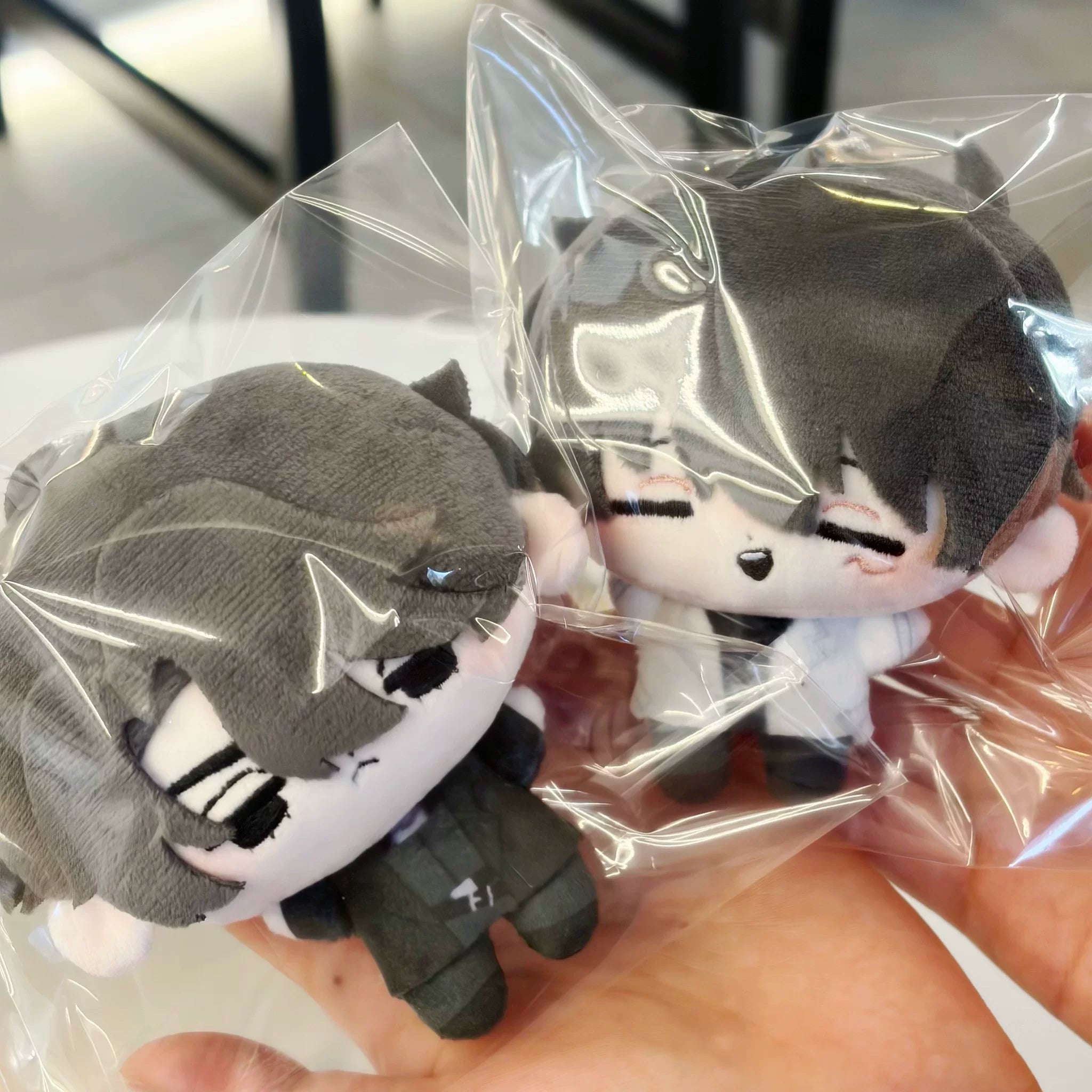 Omniscient Reader's Viewpoint Kim Dokja and Yoo Joonghyuk plush doll pair gallery image 2