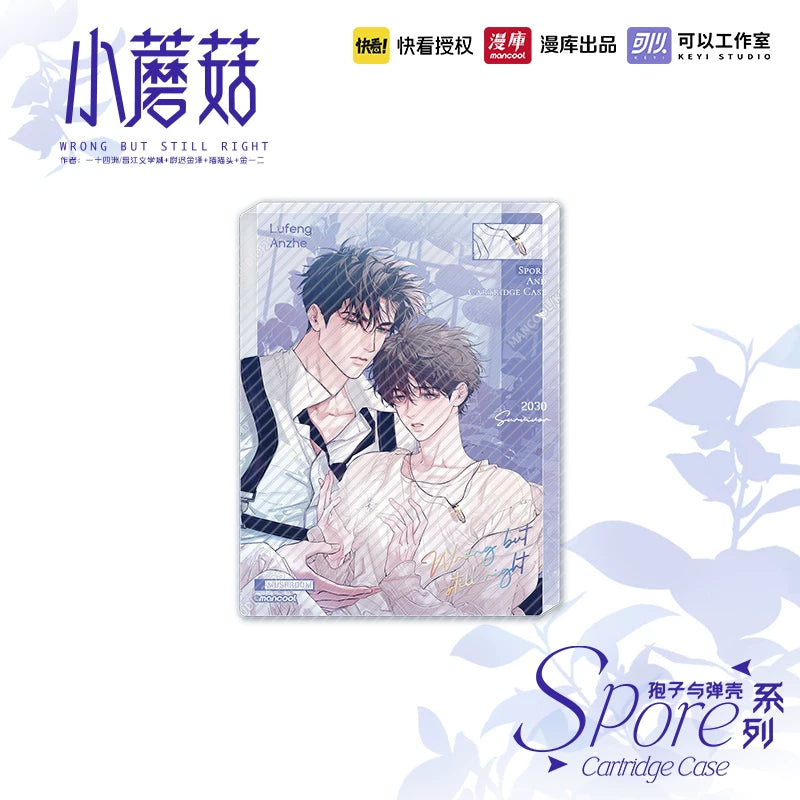 Little Mushroom Spores and Shells series acrylic collectibles image 7