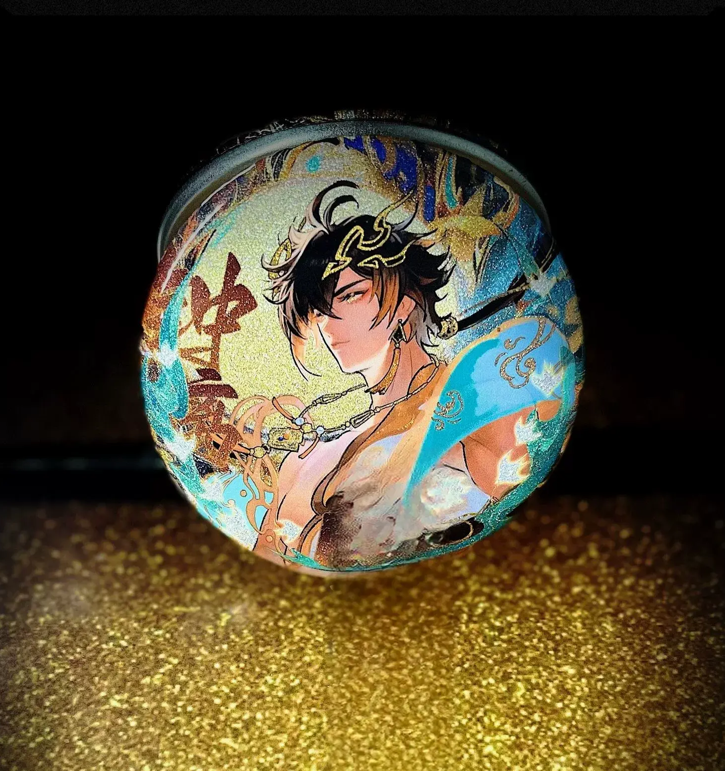 Genshin Impact | Soaring Deity Series Holographic Badges