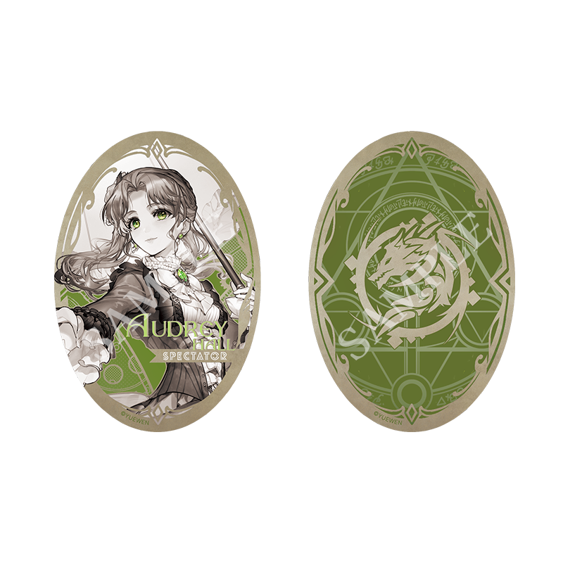 LOTM丨Official painted retro series double flash badge set