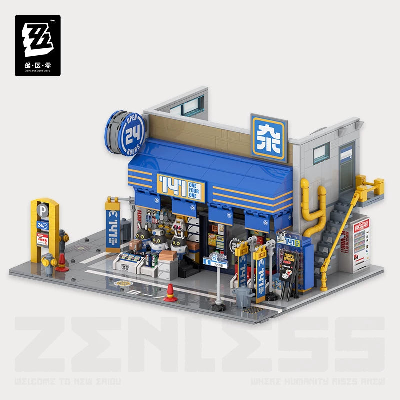Zenless Zone Zero Official Sixth Street Scene Building Block Set Vol. 1 – Random Play - product image 5