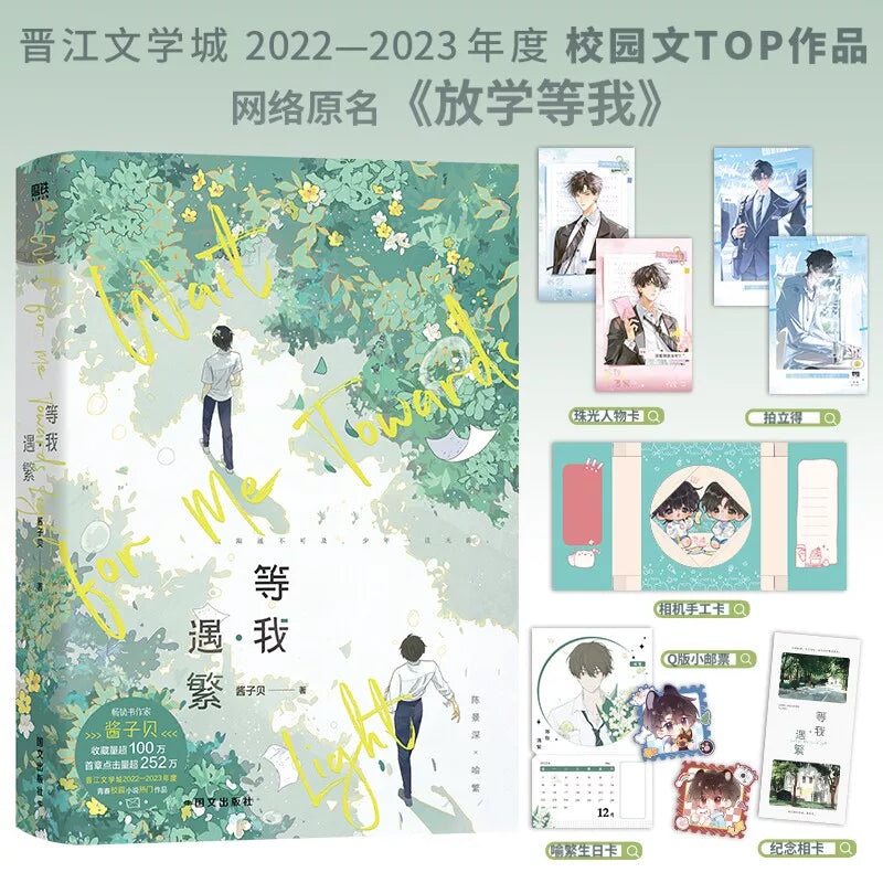 Wait for Me After School official Chinese novel set image 2