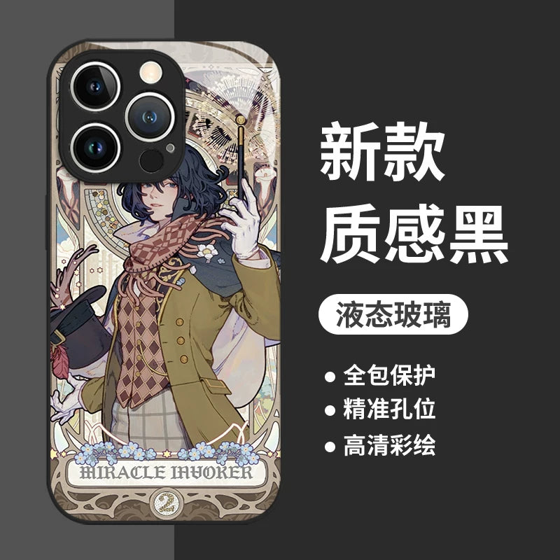 Lord of the Mysteries The Fool glass phone case lens protection detail
