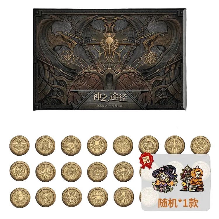 Lord of the Mysteries Blasphemy Cards size or scale reference image