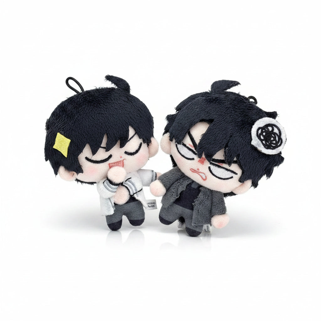 Omniscient Reader's Viewpoint Fan Merch 2.5D Cotton Doll Keychain Pendant - Oh Heoheo & Jillingja CP Pair