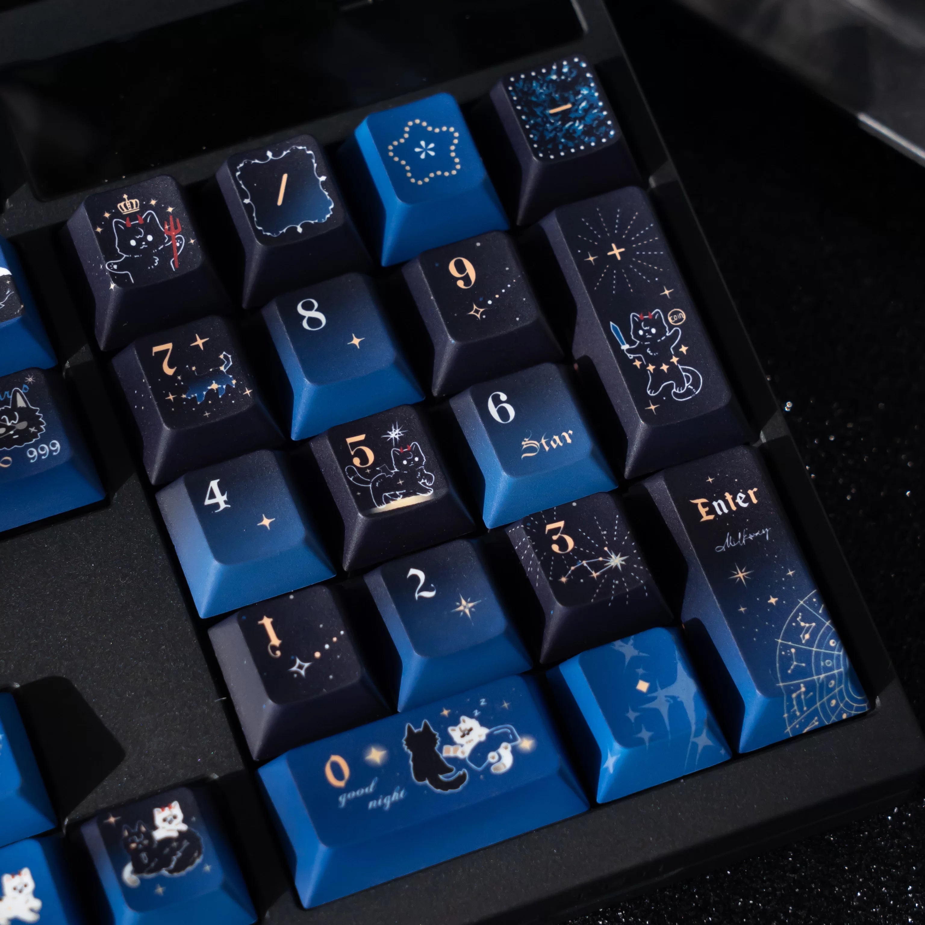 Omniscient Reader's Viewpoint Ancient Dream keycap set numpad detail