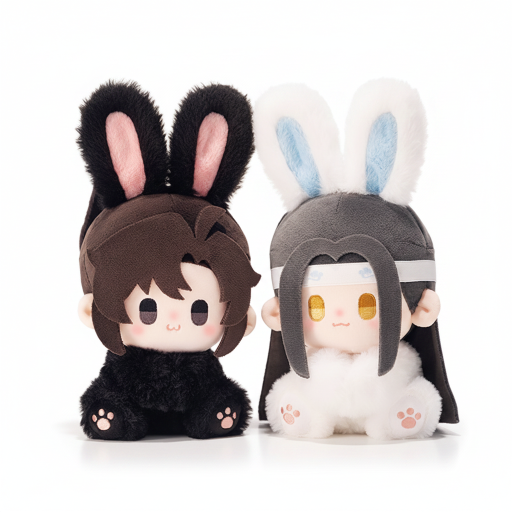 Mo Dao Zu Shi Bao Bao Tu Lan Wangji and Wei Wuxian plush doll - product image 1