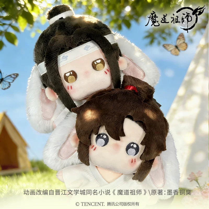 Mo Dao Zu Shi Nai Tu Dun Dun Lan Wangji and Wei Wuxian rabbit plush doll - product image 3