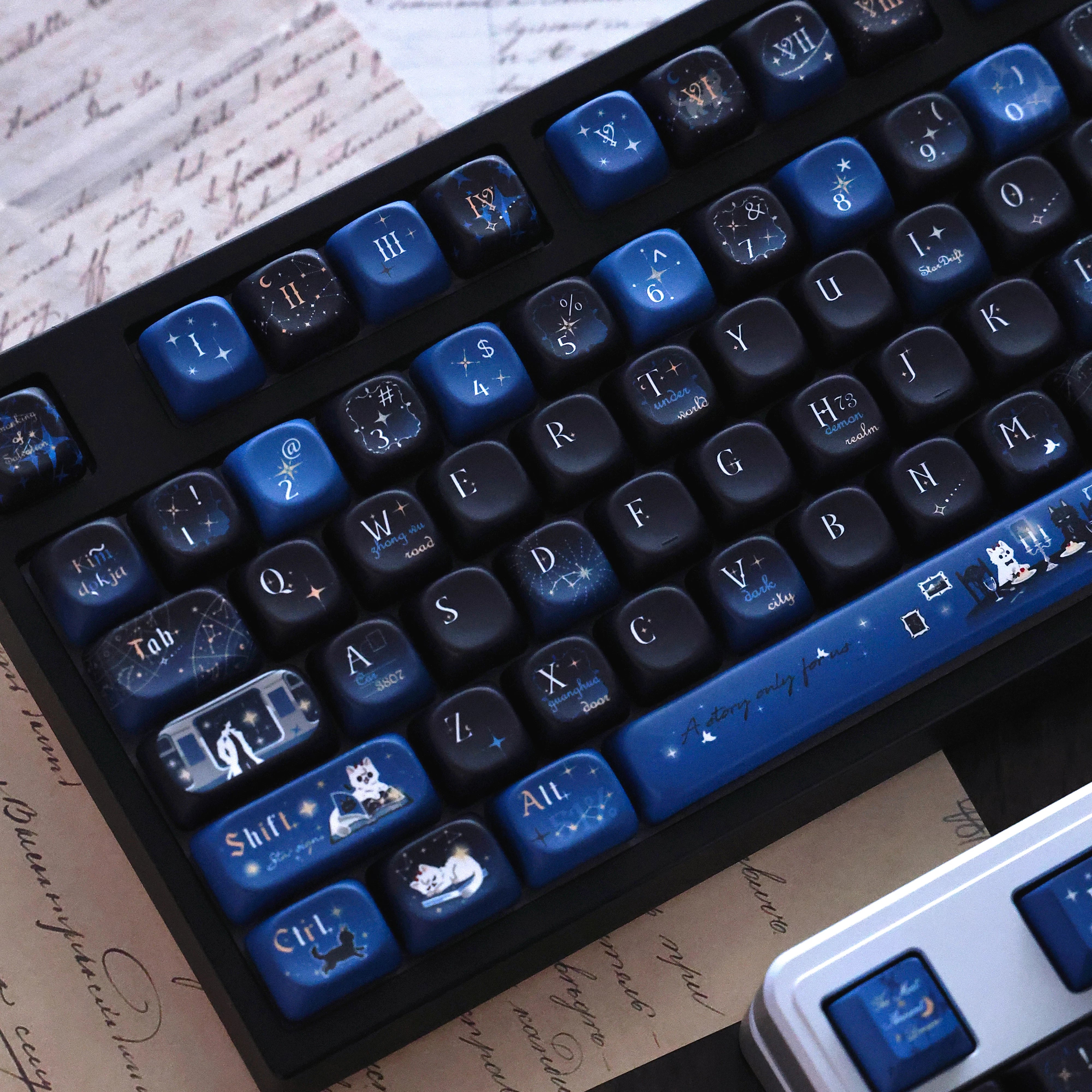 Omniscient Reader's Viewpoint Ancient Dream keycap set close-up view