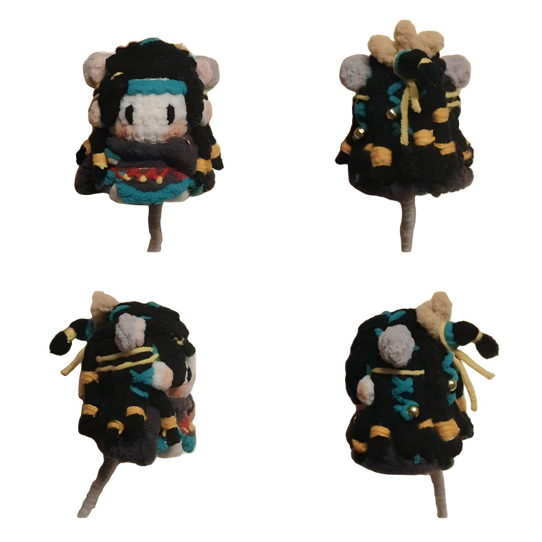 Where Winds Meet | Hand-Crocheted Wuxia Sect Mini Figures (1.97 in) Jiuliu Sect (female)