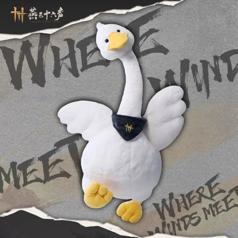 Official Where Winds Meet Boss Goose plush doll from The Untouchable collection. Premium quality collectible featuring the iconic character. Perfect for fans.