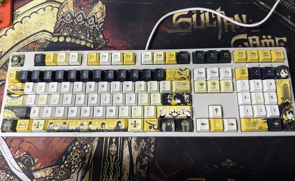 Lord of the Mysteries | Klein Moretti PBT Keycaps 122 Keys