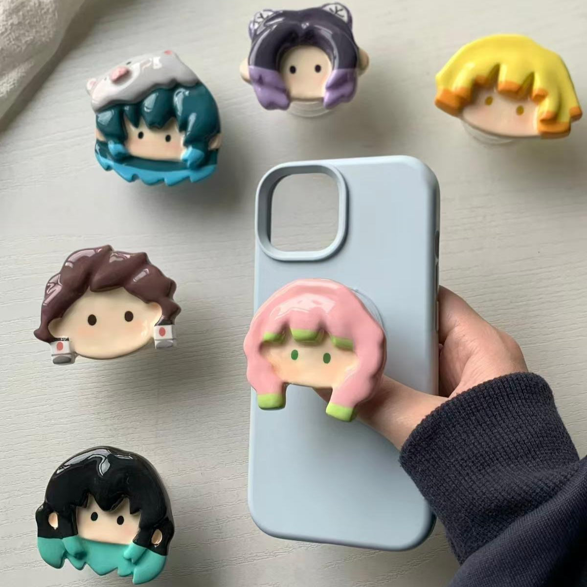 Demon Slayer | Retractable Phone Stand Inosuke