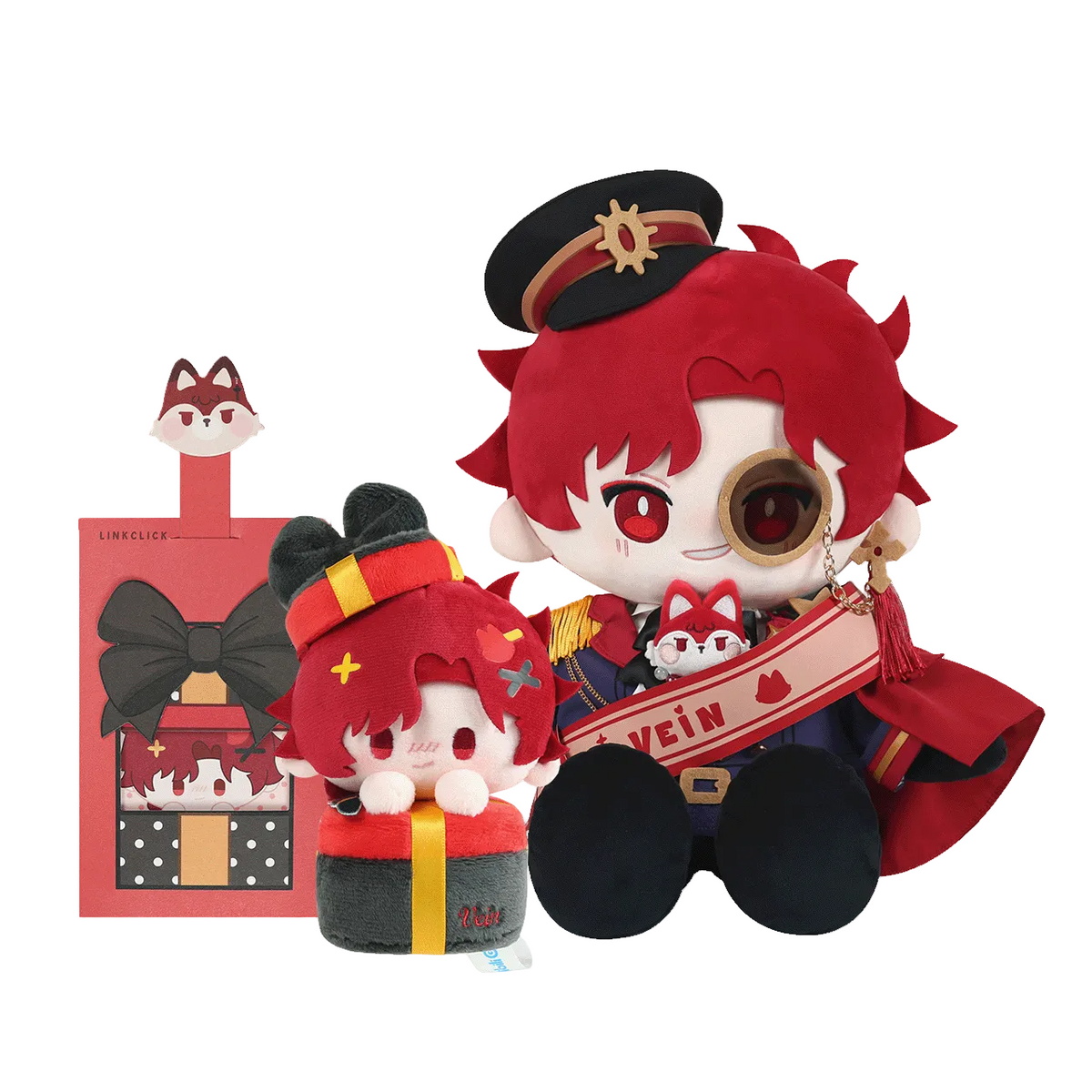 Official Link Click Gift of Time VEIN plush set and gift charm lineup