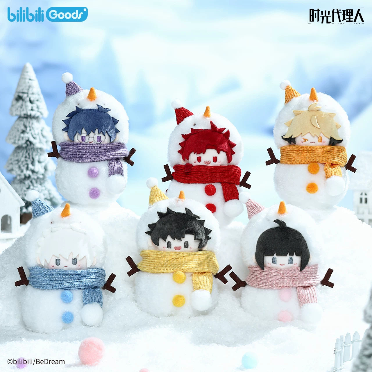 Official Link Click Snow Time winter merchandise collection lineup