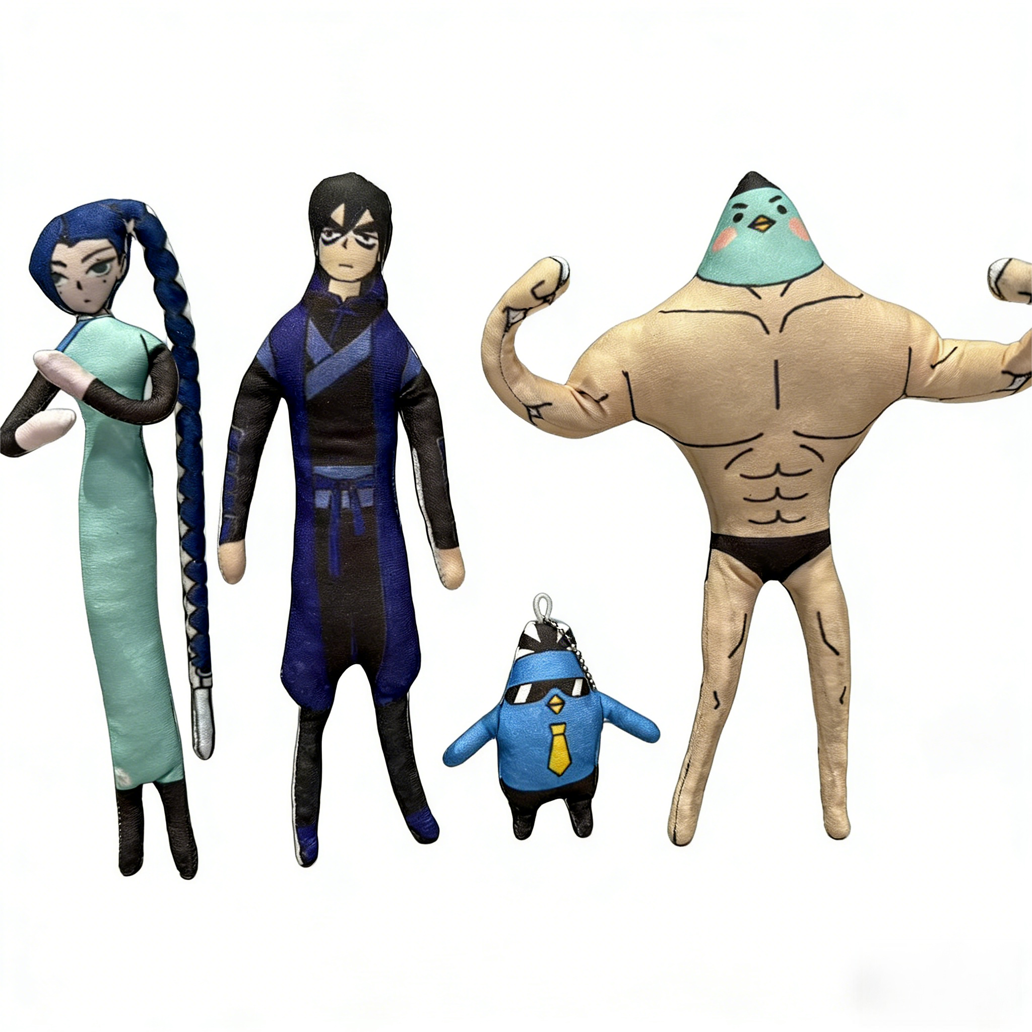 Bring Scissor Seven Home: Your Own Posable Character Set