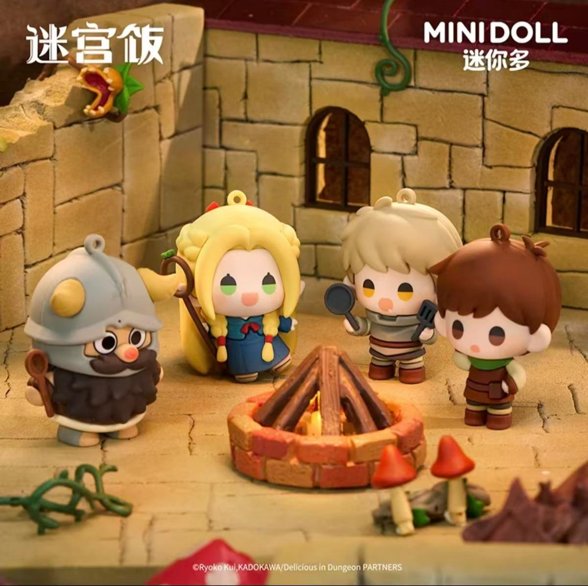 [Official] Delicious in Dungeon | Mini Squad PVC Charm Collection