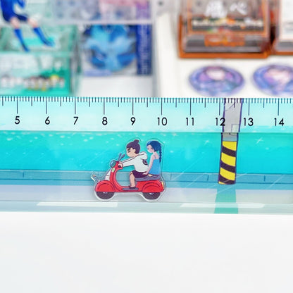 Scissor Seven | Themed  Custom Ruler for Miss Mei