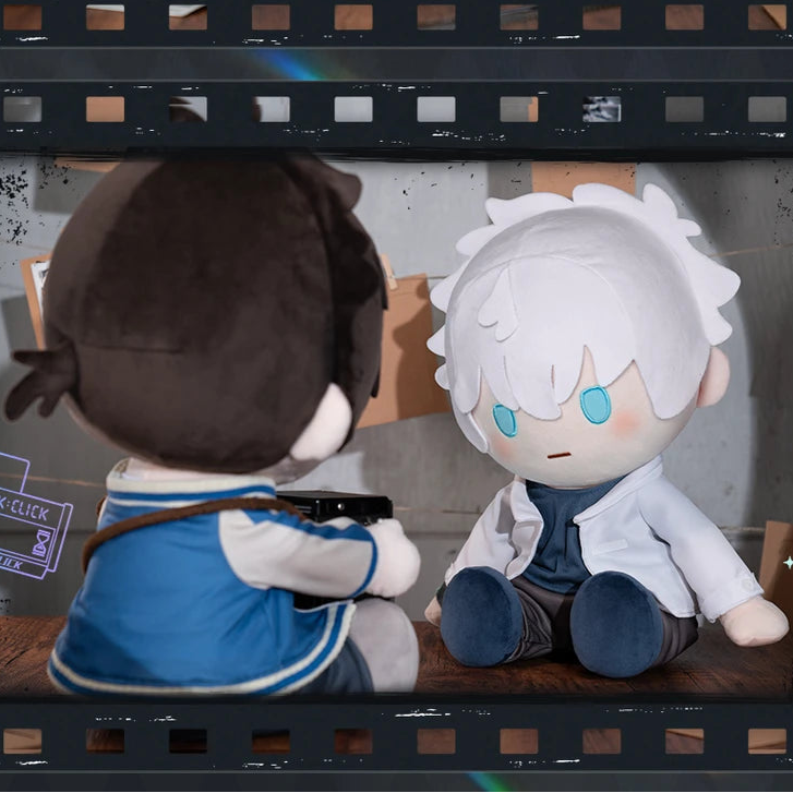 [Official] Link Click | 35cm Giant Sitting Plush Doll Set (13.78 in)