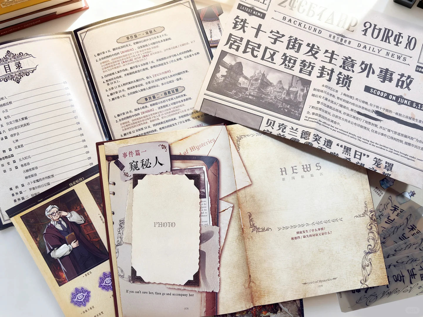 Lord of the Mysteries (LOTM) | Lost Chapters Immersive Decryption Script