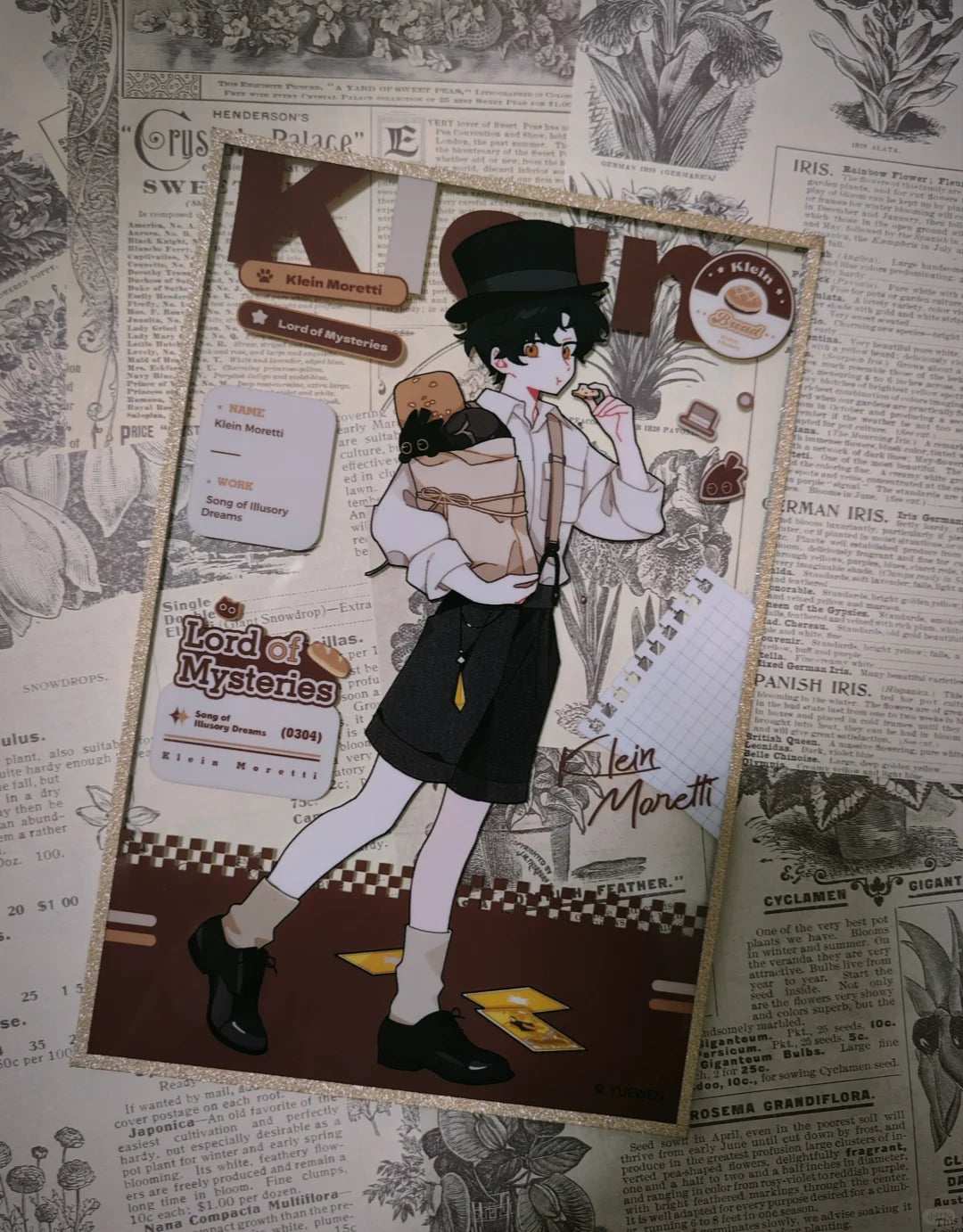 【Official】Lord of Mysteries × GOODSWAVE Dream Song Series — Multi-Insert Standing Sign
