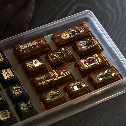 Lord of the Mysteries | Klein Cat Concept Keycaps 26keys Expansion Set