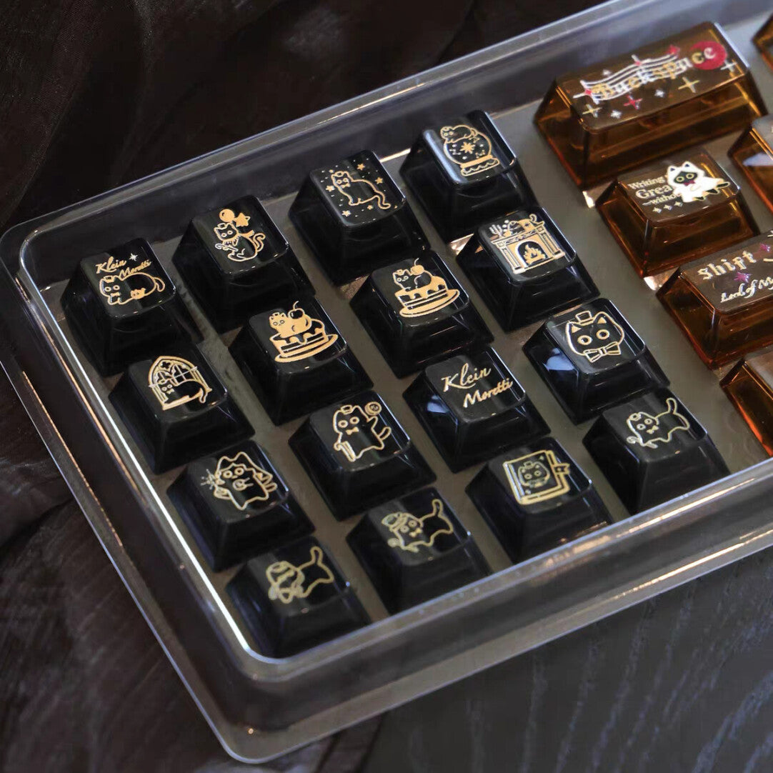 Lord of the Mysteries | Klein Cat Concept Keycaps 26keys Expansion Set