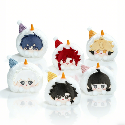 [Official] Link Click | Snowball Series Mini Plush Phone Charm (3.35 in)