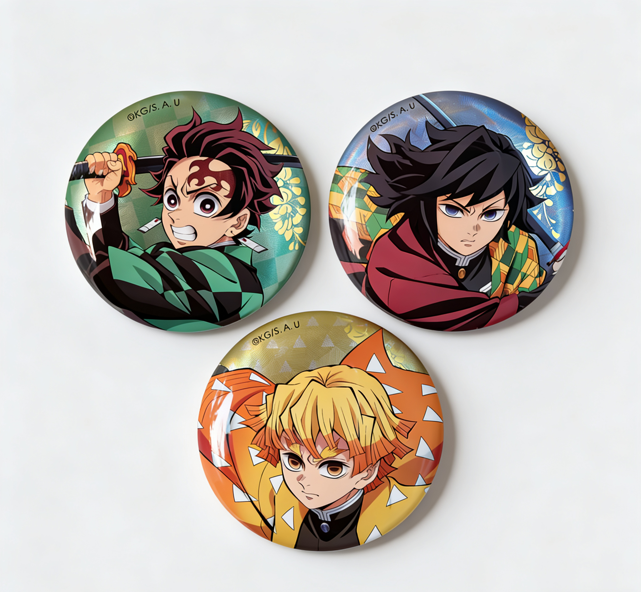 Demon Slayer|Infinity Castle Arc Premium Pin Badge Set