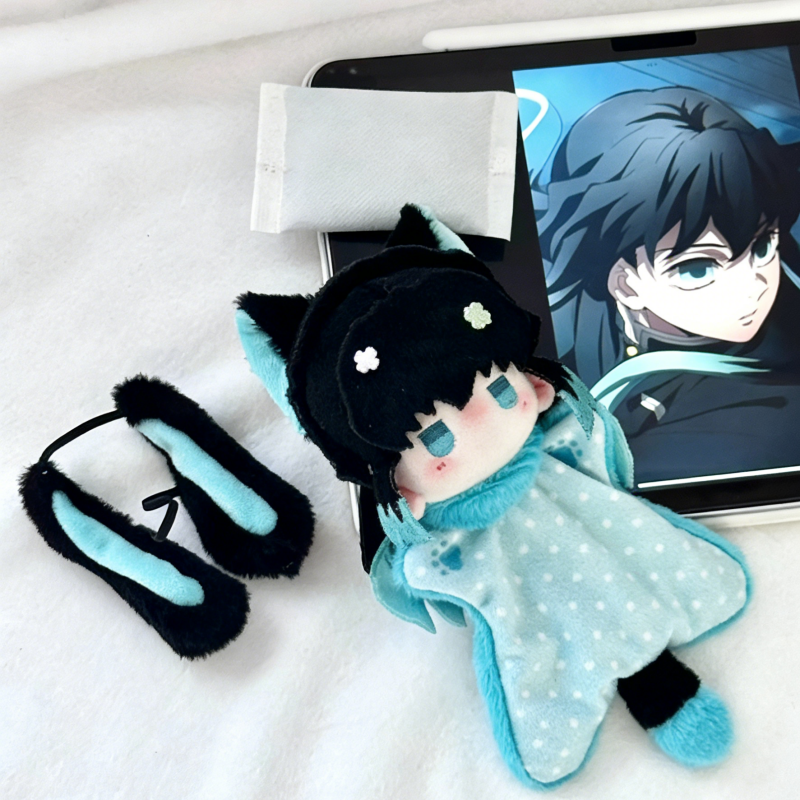 Demon Slayer |  Handmade Plush Bean Bag & Hand Warmer 2-in-1 - Oriloot